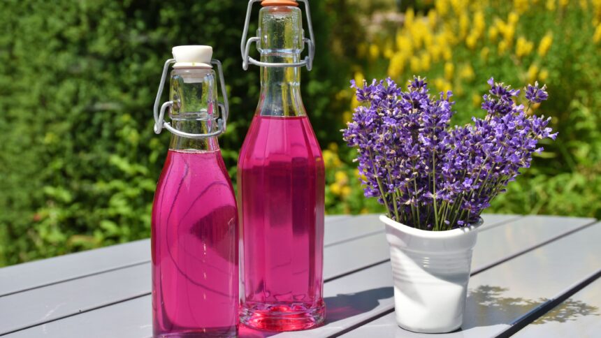 How to Make Lavender Simple Syrup with Dried Lavender