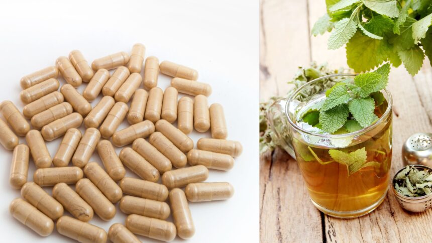 Spearmint Capsules vs Tea